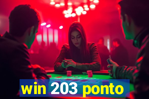 win 203 ponto